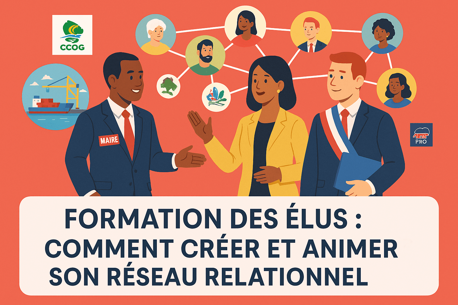 Formation des élus : comment créer et animer son réseau relationnel pour être plus influent ?