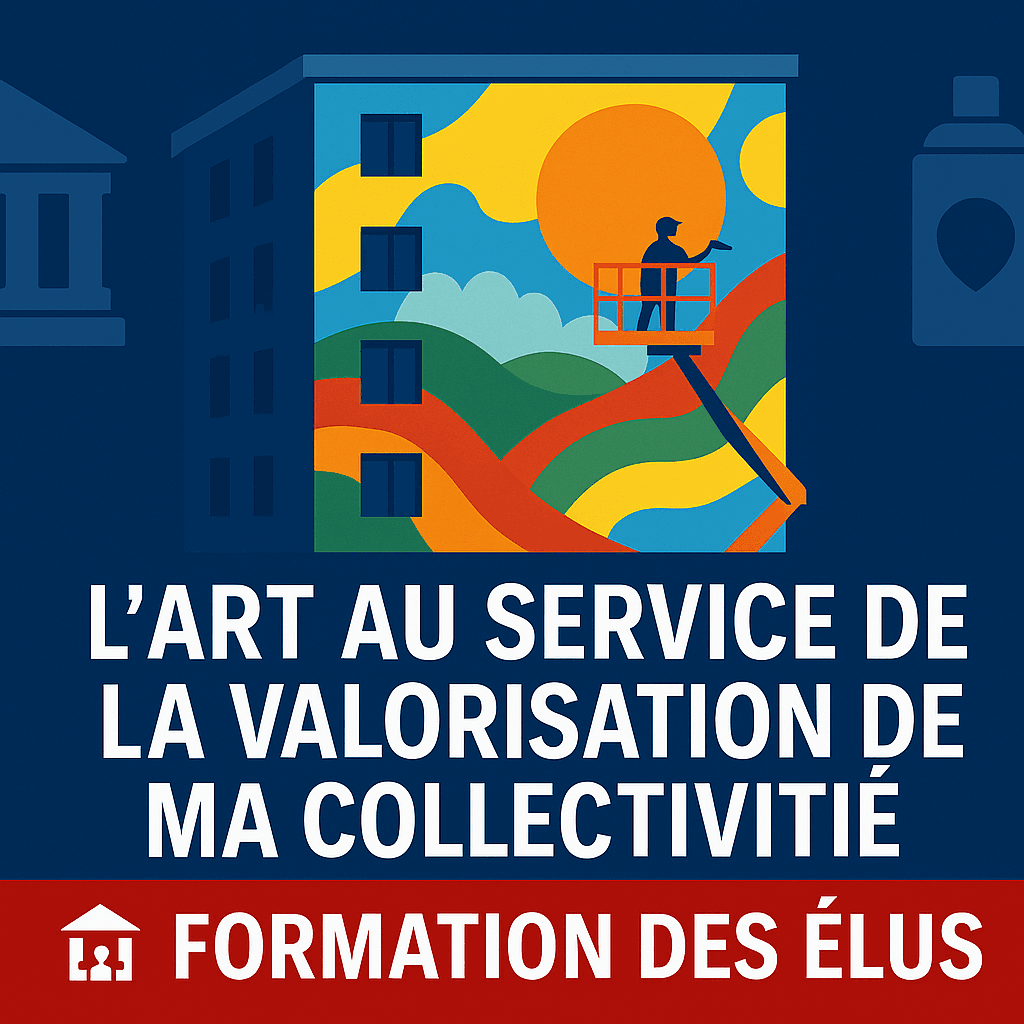 une formation destinée aux élus en charge de la culture : Comment l'art peut valoriser ma collectivité locale ?